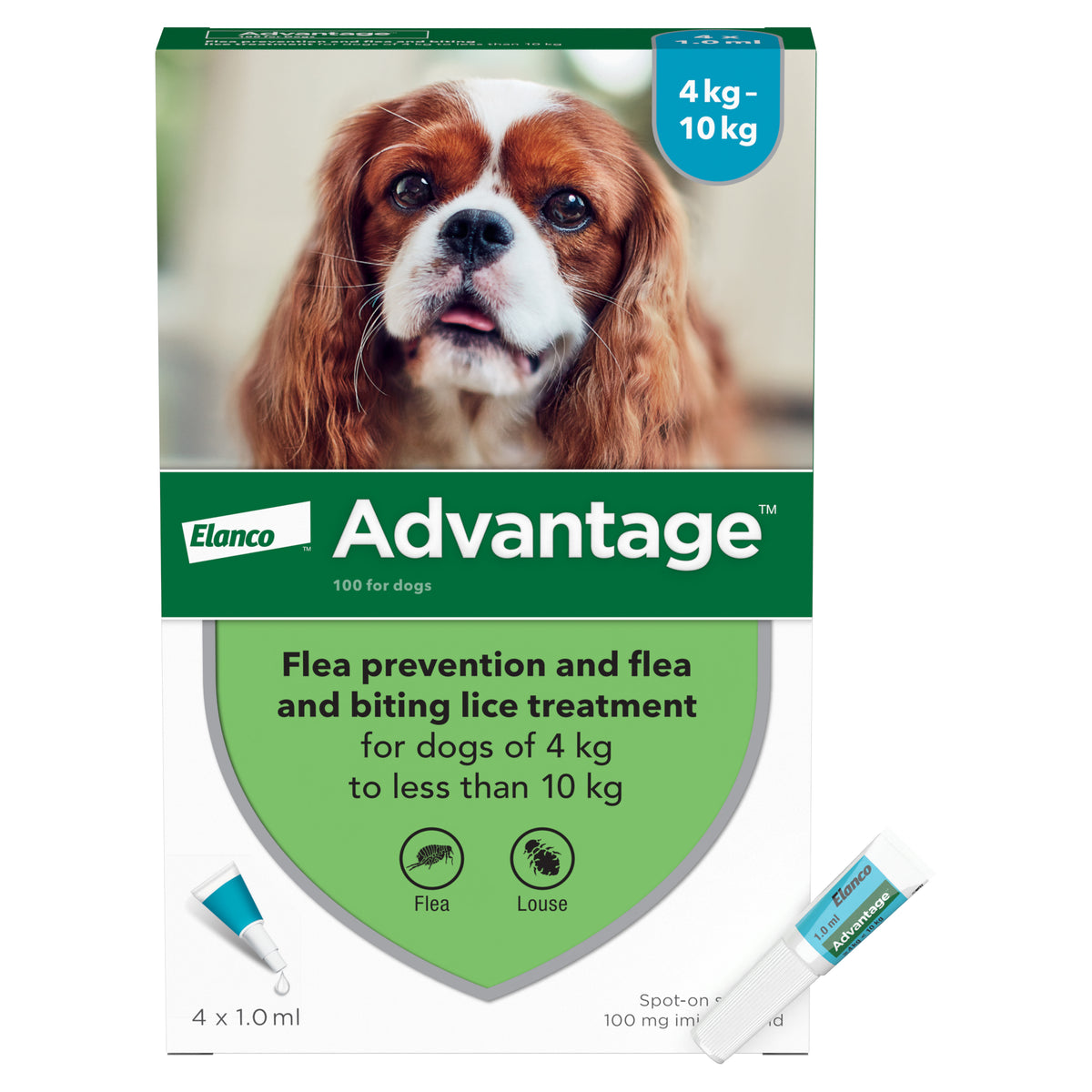 Advantage Spot On Flea Control 100 for Dogs at Petwell