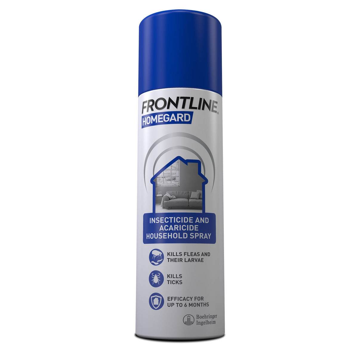 Frontline Homegard Household Flea Spray 500ml Petwell