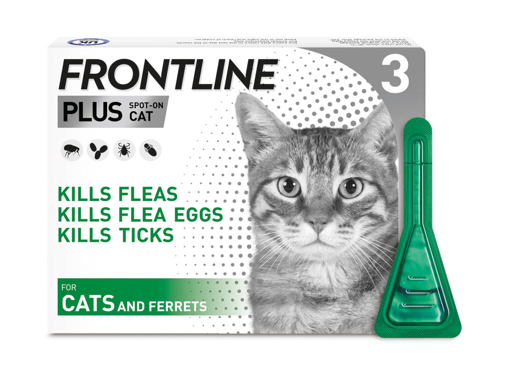 FRONTLINE PLUS Spot on for cats and ferrets