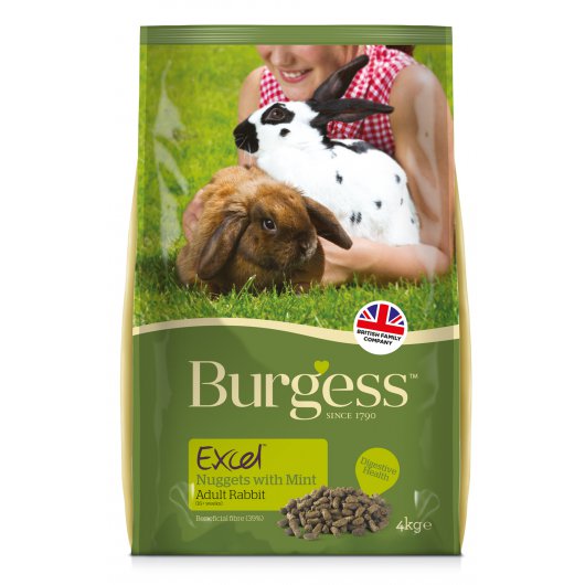 Burgess Excel Rabbit Tasty Nuggets Adult 10Kg
