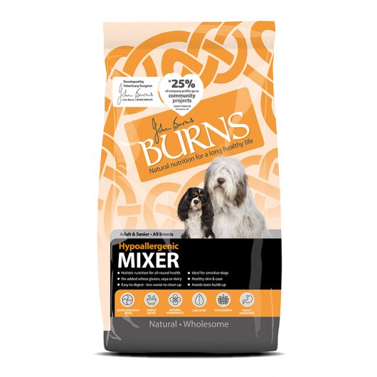 Burns Canine Hypo-Allergenic Mixer Adult & Senior