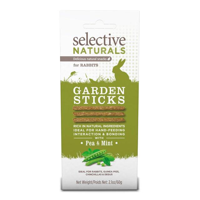 Supreme Selective Naturals Garden Sticks Pea & Mint Treats for Rabbits 60g