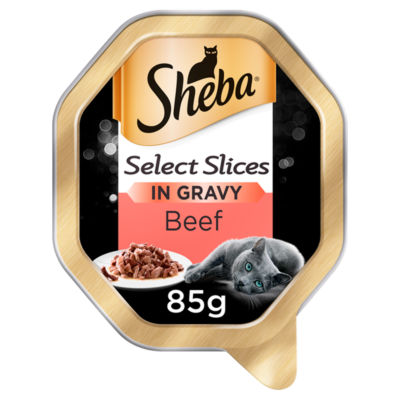 Sheba Select Slices Beef In Gravy for Cats - 85g