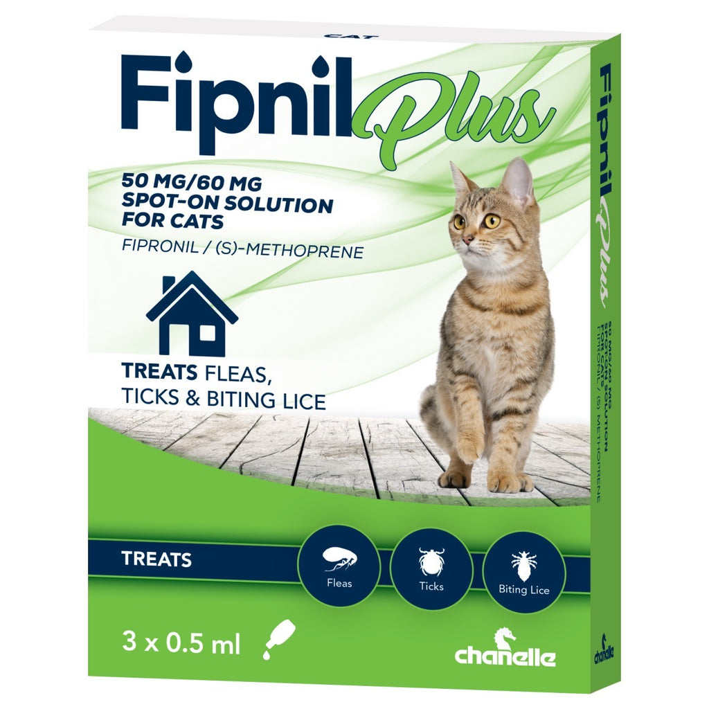 Fipnil Plus for Cat - 50mg - 3 pipettes