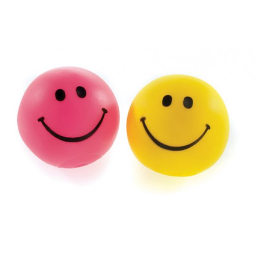 Classic Smile Ball Assorted Dog Toy 6cm (2.5")