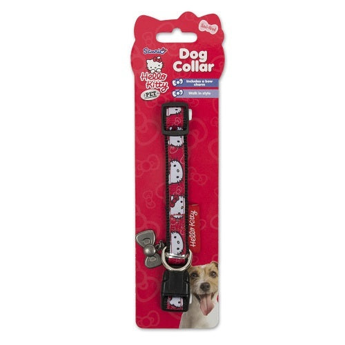 Hello Kitty Premium Kitty Design Dog Collar 2 X 40-56cm Medium