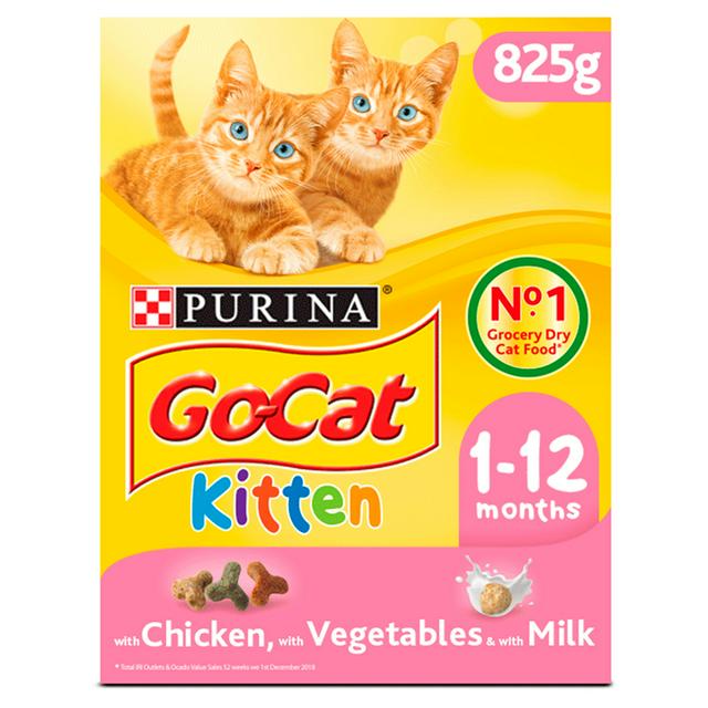 Purina Go-Cats Complete Chicken, Milk & Vegetables for - Kittens
