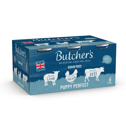 Butcher's Meaty Recipes CIJ Canned Food for Puppies 6 x 400g