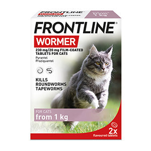 Frontline Wormer Tablets for Cats