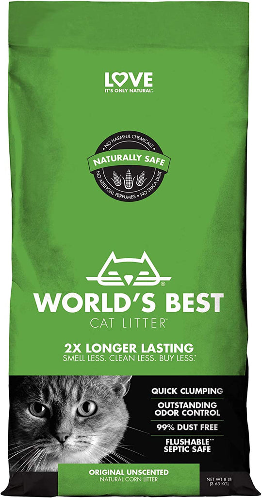 Worlds Best Cat Litter Clumping Formula 3.63Kg (8Lb)