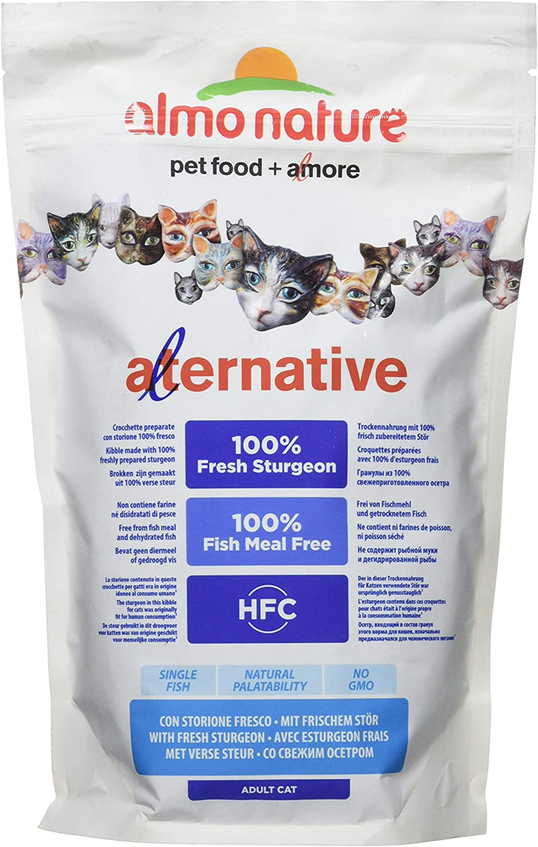 Almo Nature HFC Alternative Dry Cat Food 100 Sturgeon And Rice 75