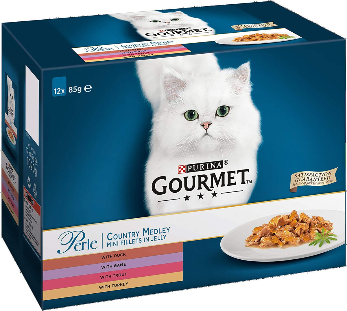 Purina Gourmet Cat Food Perle Country Medley in Jelly Petwell