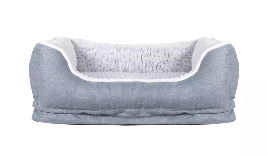 Dream Paws Check Pet Sofa Bed - Large