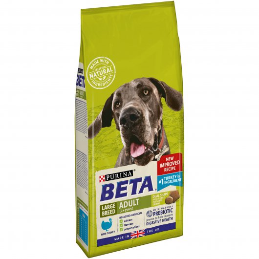 Purina Beta Turkey Food for Large Dogs 14kg