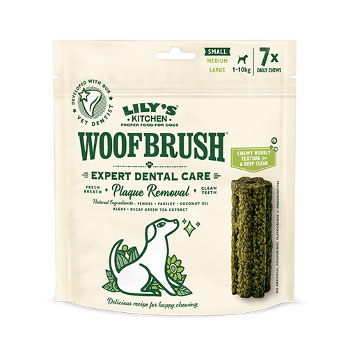 Lily's Kitchen Dog Treats Woofbrush Dental Care