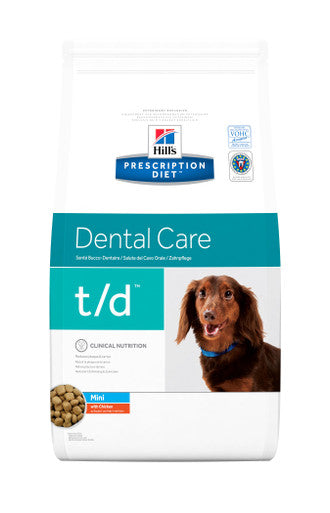 Hills Prescription Diet td Mini Dental Care AdultSenior Dry Dog Food with Chicken
