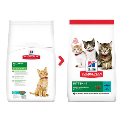 Hills Science Plan Kitten <1 Dry Cat Food Tuna