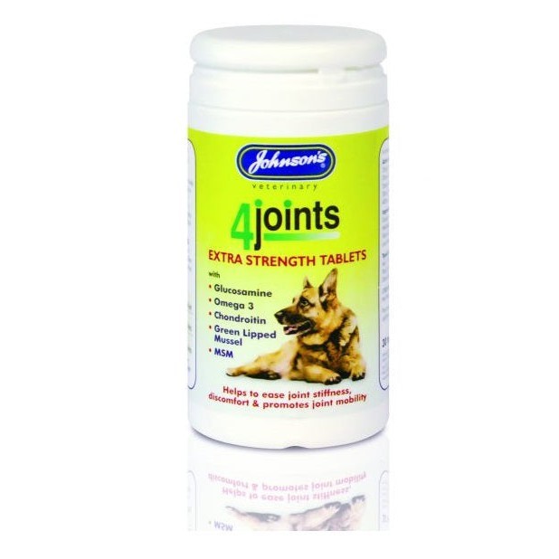 Johnsons 4 Joints Tablets for Dogs 30tab