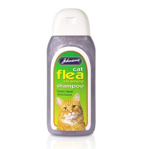 Johnsons Cat Flea Cleanse Shampoo - 200ml