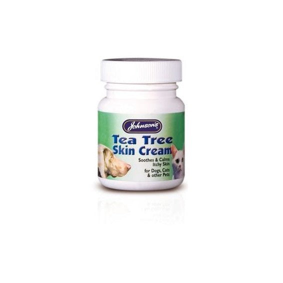 Johnsons Tea Tree Skin Cream Tea Tree For Dogs 50ml