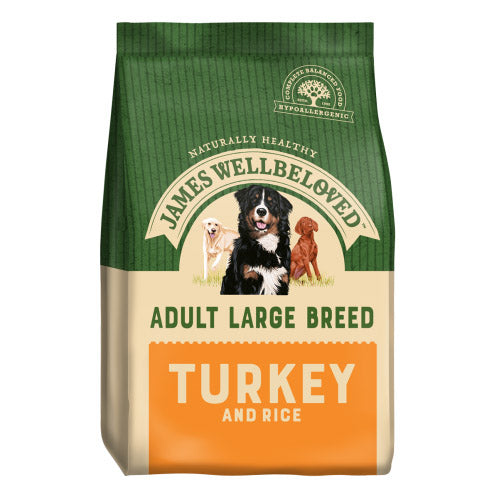 James Wellbeloved Canine Complete Large Breed Adult Turkey 15Kg
