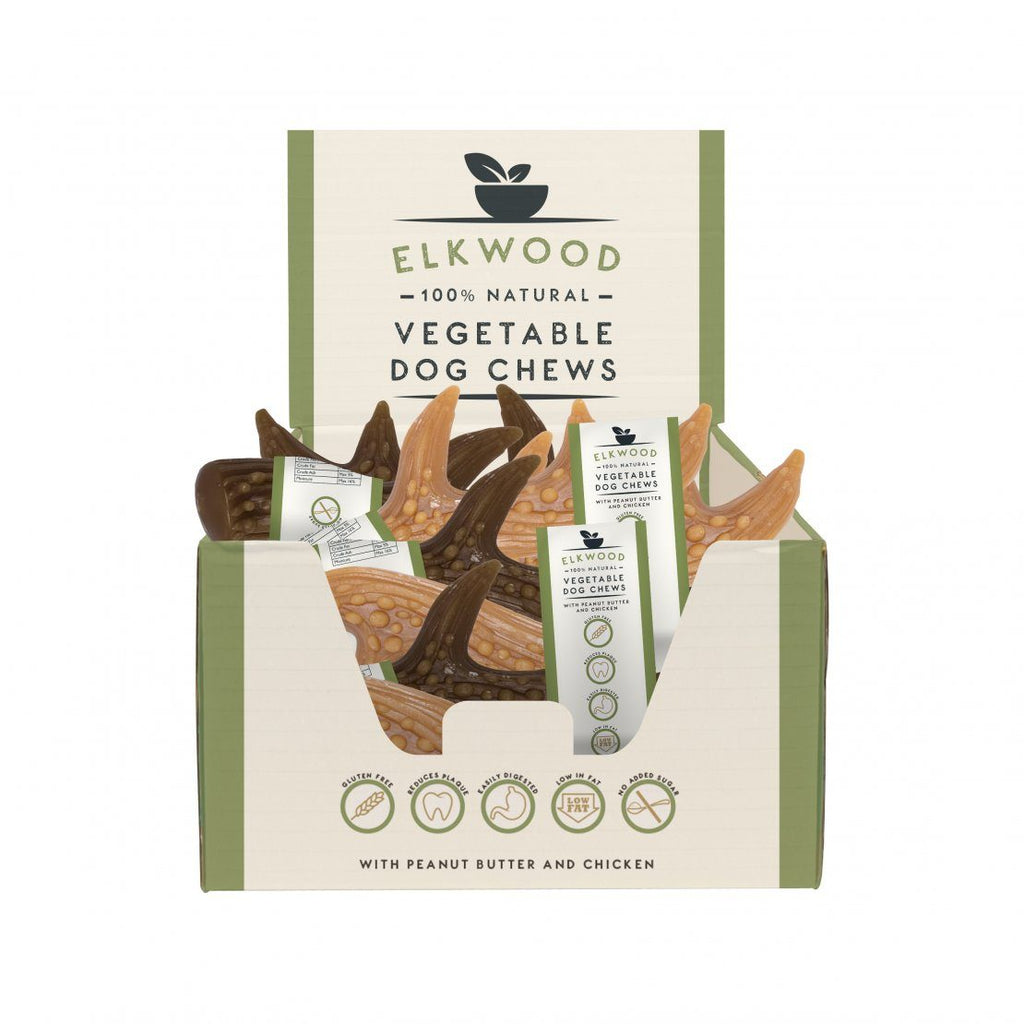 Elkwood Antler Vegetable Chew for Dogs Medium