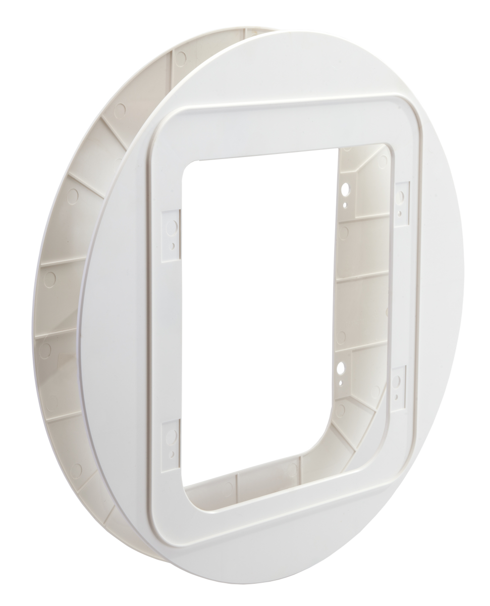 Sureflap Microchip Pet Door Mounting Adaptor White