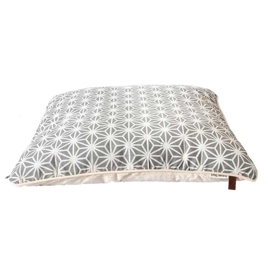 Dream Paws Geometric Pillow Bed - Large