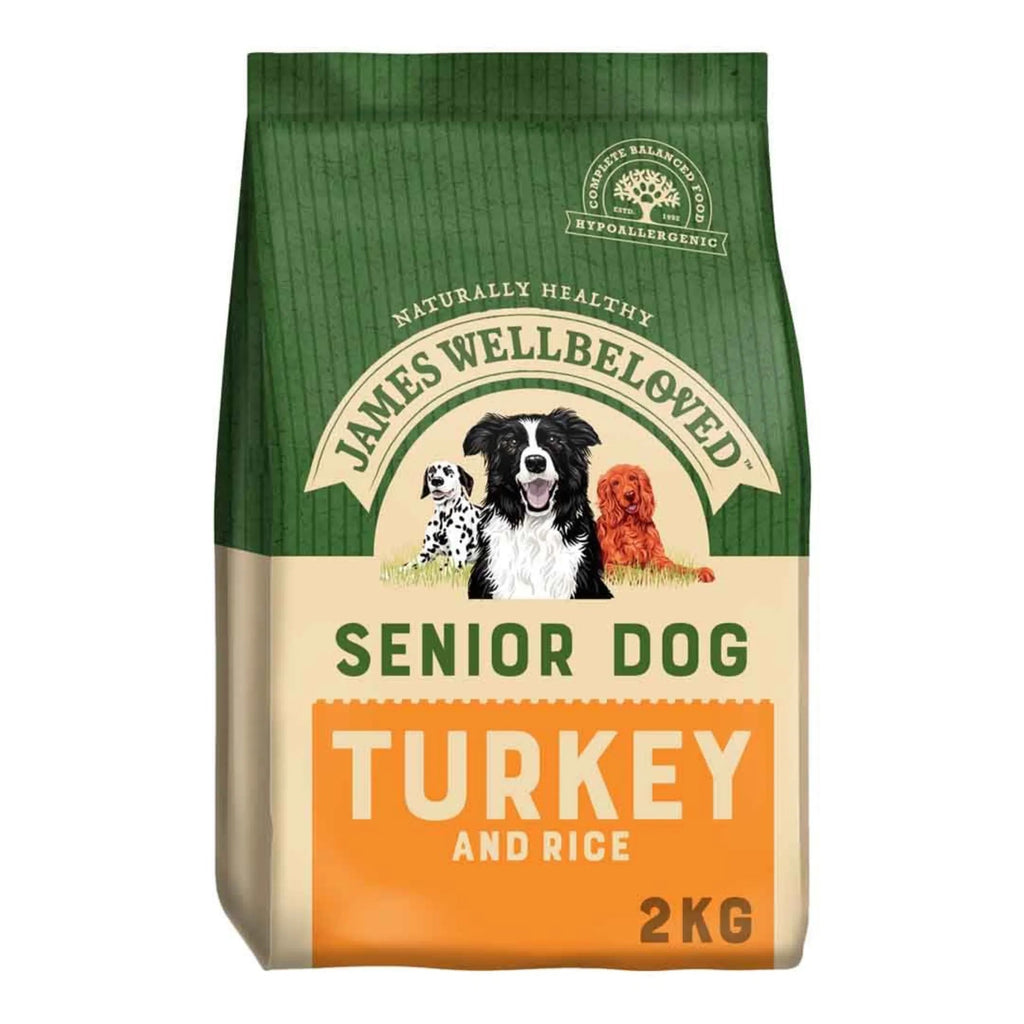 James Wellbeloved Canine Kibble Senior Turkey & Rice