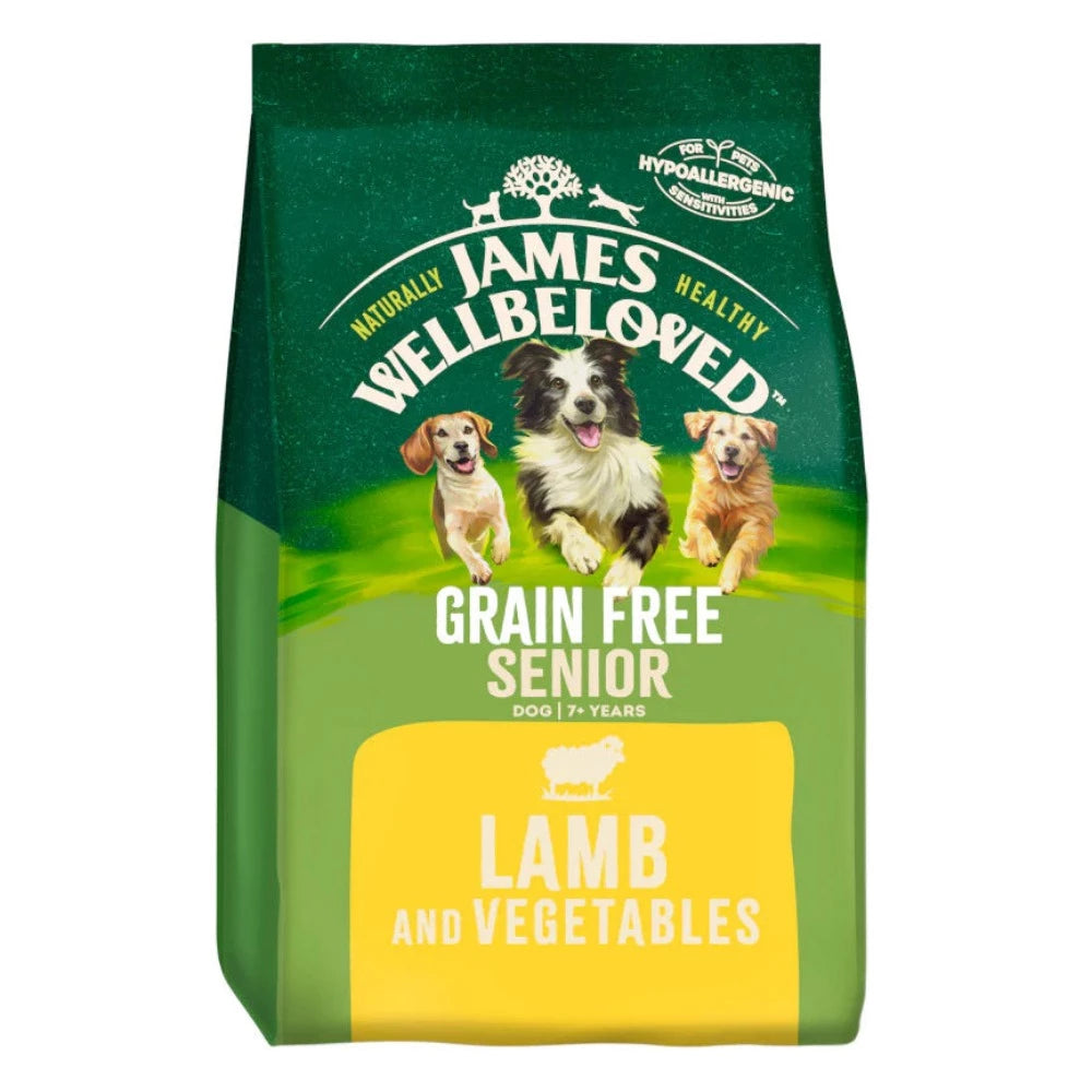 James Wellbeloved Grain Free Lamb Senior Adult Dry Dog Food