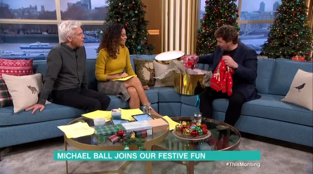Petwell provides Michael Ball with Christmas gifts on ITV’s This Morning