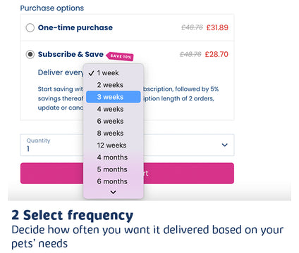 Select Frequency