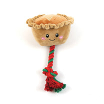 Front View of Happy Pet Ropee Mince Pie Dog Toy