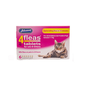 4fleas tablets for cats and kittens