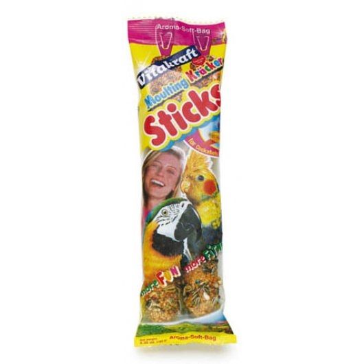 Vitakraft Kracker Feathercare Cockatiel/parrot Sticks Pack