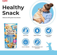 Ciao Churu Bites 3 Pack Cat Treat - Chicken Recipe Wraps Tuna with Scallop Recipe - 3 x 10g