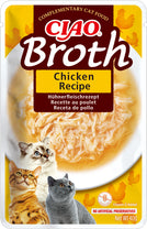 Front View of Ciao Broth Cat Treat - Chicken Recipe - 40 g