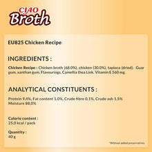 Ciao Broth Cat Treat - Chicken Recipe - 40 g