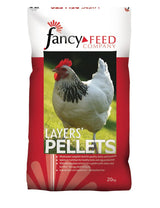Front View of Fancy Feeds Layers' Poultry Pellets & Nuggets - 20kg