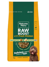 Natures Menu Freeze Dried Raw Boost Adult Dry Dog Food with Fresh Chicken - 1.5kg & 3kg