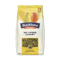 Front View of Bucktons No.1 Mixed Canary Food - 2kg