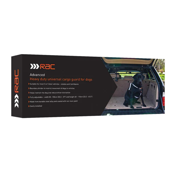 RAC cargo guard for dogs