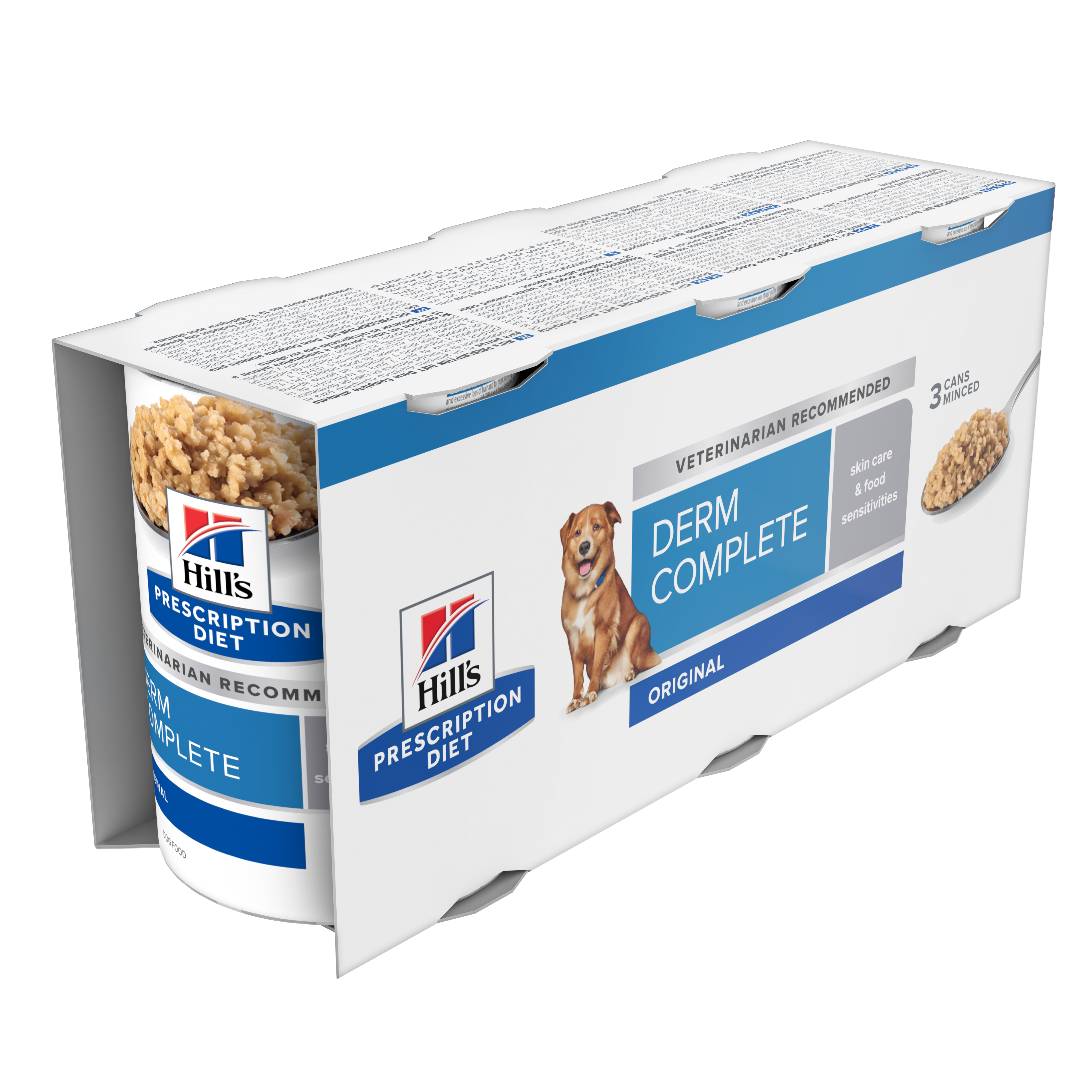 Hill's Prescription Diet Derm Complete Skin Care and Food Sensitivities ...