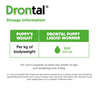 Drontal Dosage Information