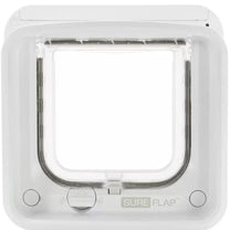 Sureflap Microchip Cat Flap White