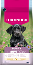 Eukanuba Puppy Large Breed Dry Dog Food - Chicken - 3kg & 12kg