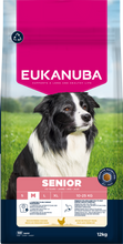 Eukanuba Life Care Senior Medium Breed Dry Dog Food - Chicken - 3kg & 12kg