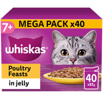 Whiskas Mega Pack x40 - Poultry Feasts in Jelly