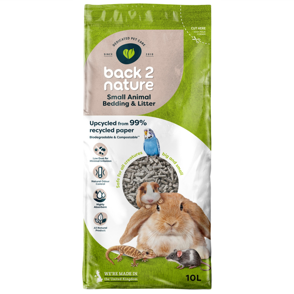 Back 2 Nature Small Animal Bedding and litter 10L
