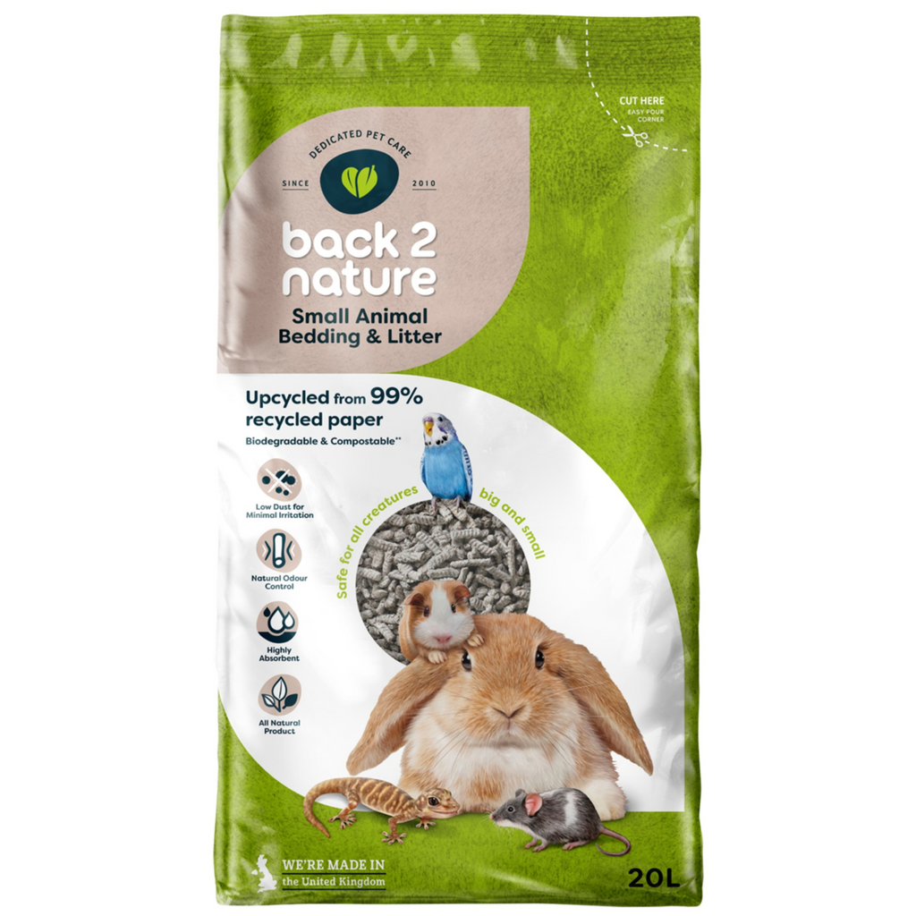 Back 2 Nature Small Animal Bedding and litter 20L